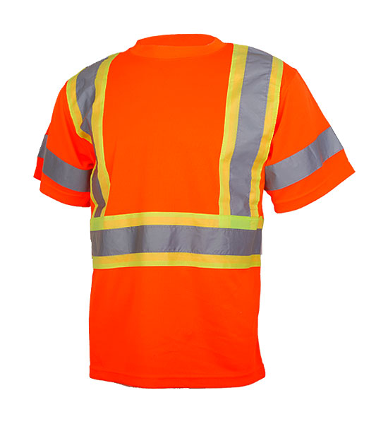 Hi Vis X Back T-shirt