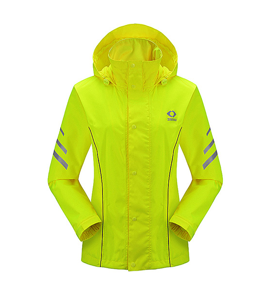 ZROIOU Hi vis reflective rainproof windbreaker 