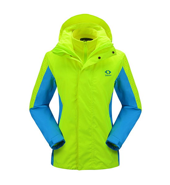 ZROIOU Hi vis rainproof windbreaker 