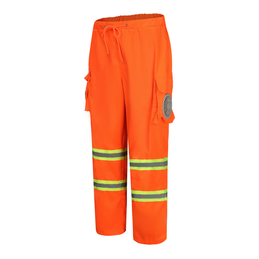 Cooling hi vis  pants with fans