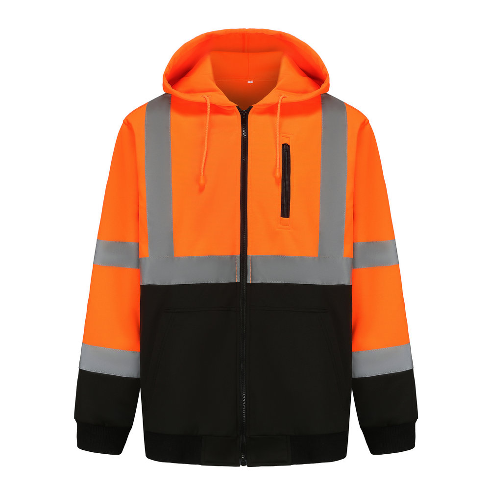 Hi vis fleece jacket