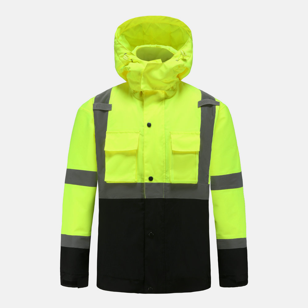 Hi-vis waterproof  winter jacket