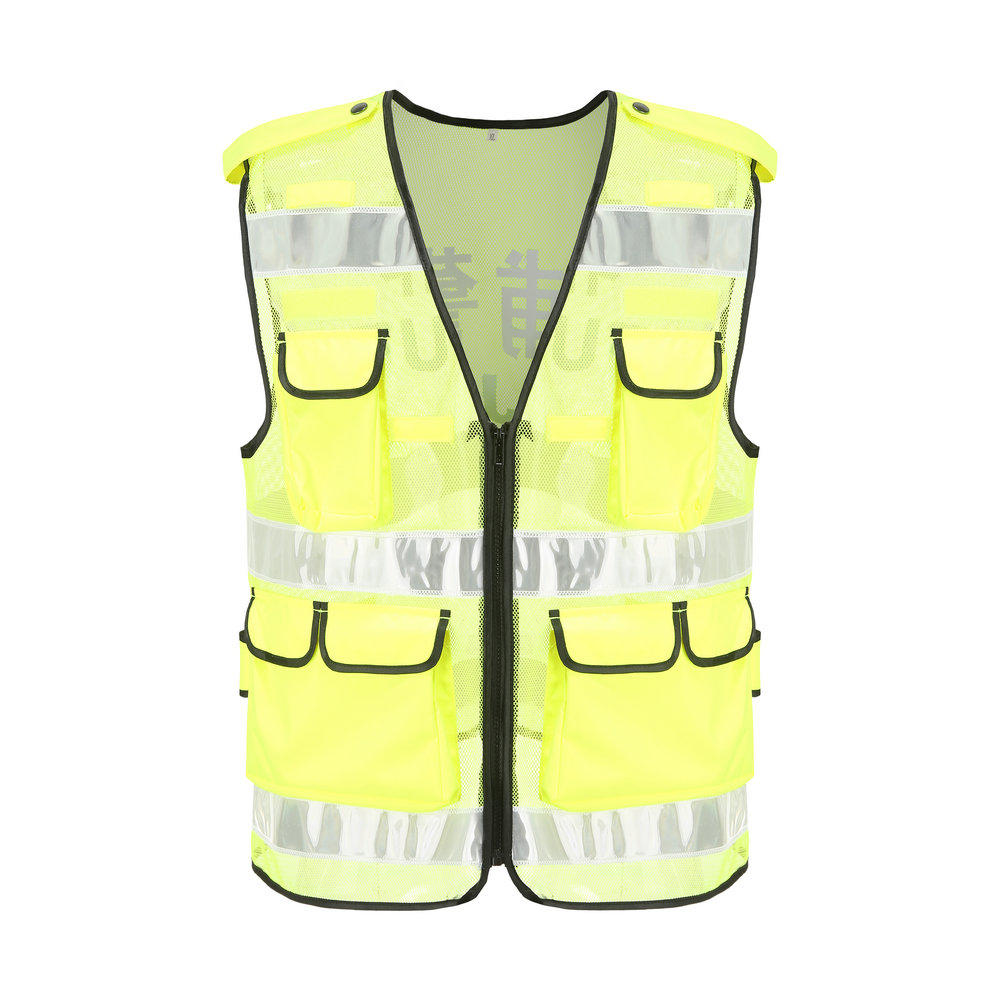 High frequency welding safety vest