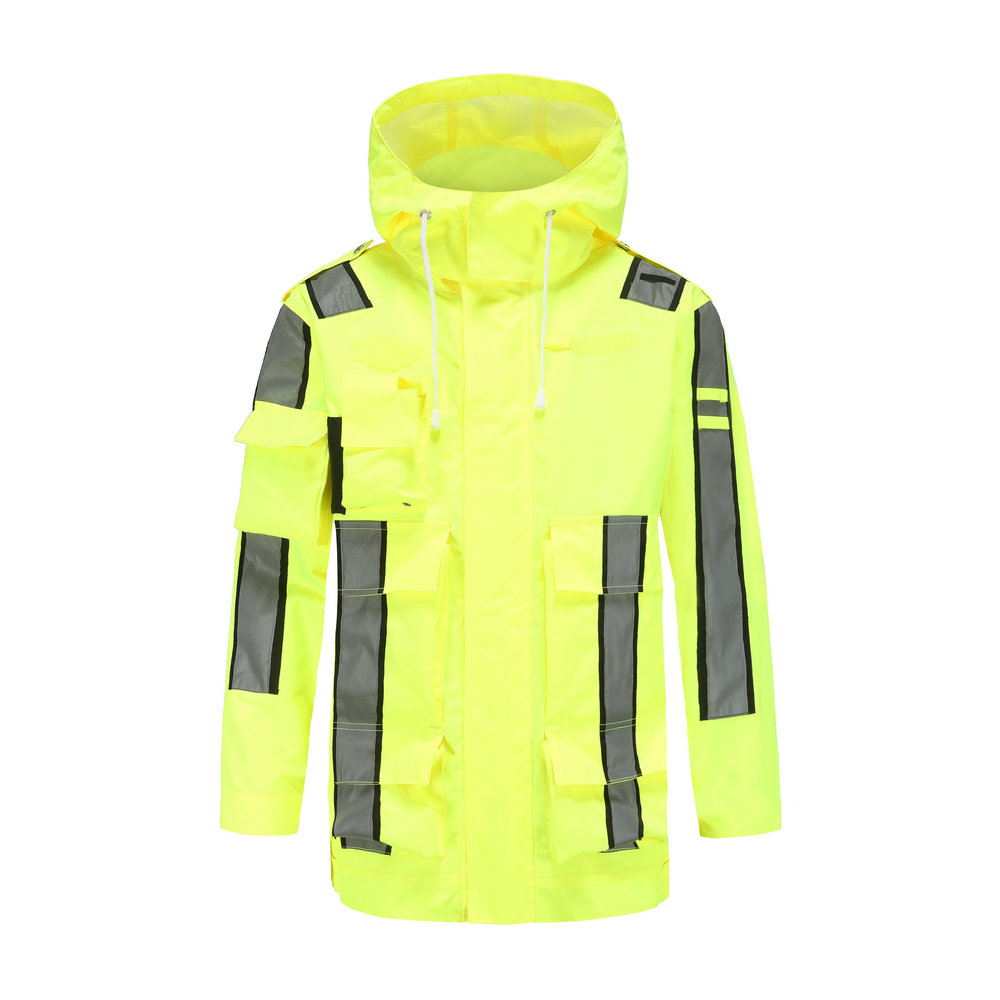Hi vis raincoat